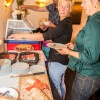 Igor Loskutow  Kunst mit Kettensäge, Schnitzerei, Skulptur: BLOCKHUS_DAY2_Abendessen_551