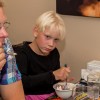 Igor Loskutow  Kunst mit Kettensäge, Schnitzerei, Skulptur: BLOCKHUS_DAY2_Abendessen_552