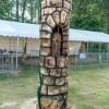 Igor Loskutow  Kunst mit Kettensäge, Schnitzerei, Skulptur: BLOKHUS_DAY4_174