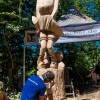 Igor Loskutow  Kunst mit Kettensäge, Schnitzerei, Skulptur: Huskycup_Tag5_081