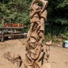 Igor Loskutow  Kunst mit Kettensäge, Schnitzerei, Skulptur: Huskycup_Tag5_155