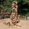Igor Loskutow  Kunst mit Kettensäge, Schnitzerei, Skulptur: Huskycup_Tag5_163