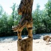 Igor Loskutow  Kunst mit Kettensäge, Schnitzerei, Skulptur: Huskycup_Tag5_175