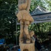 Igor Loskutow  Kunst mit Kettensäge, Schnitzerei, Skulptur: Huskycup_Tag5_207