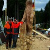 Igor Loskutow  Kunst mit Kettensäge, Schnitzerei, Skulptur: huskycup098