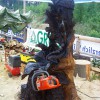 Igor Loskutow  Kunst mit Kettensäge, Schnitzerei, Skulptur: husqvarna_cup_07_-_46
