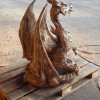 Drachen Skulptur