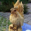 Igor Loskutow  Kunst mit Kettensäge, Schnitzerei, Skulptur: Neuer_Huhn_-_02