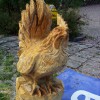 Igor Loskutow  Kunst mit Kettensäge, Schnitzerei, Skulptur: Neuer_Huhn_-_03