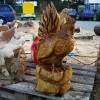 Igor Loskutow  Kunst mit Kettensäge, Schnitzerei, Skulptur: Neuer_Huhn_-_15