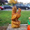 Igor Loskutow  Kunst mit Kettensäge, Schnitzerei, Skulptur: Neuer_Huhn_-_19