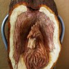 Igor Loskutow  Kunst mit Kettensäge, Schnitzerei, Skulptur: Huhn_-_001