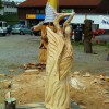 Igor Loskutow  Kunst mit Kettensäge, Schnitzerei, Skulptur: liebespaar010