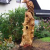 Igor Loskutow  Kunst mit Kettensäge, Schnitzerei, Skulptur: rabe_-_02