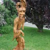 Igor Loskutow  Kunst mit Kettensäge, Schnitzerei, Skulptur: alter_mann_-_003