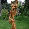 Igor Loskutow  Kunst mit Kettensäge, Schnitzerei, Skulptur: alter_mann_-_005