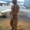 Igor Loskutow  Kunst mit Kettensäge, Schnitzerei, Skulptur: bodybuilder_-_01