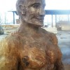 Igor Loskutow  Kunst mit Kettensäge, Schnitzerei, Skulptur: bodybuilder_-_03