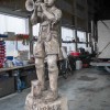 Igor Loskutow  Kunst mit Kettensäge, Schnitzerei, Skulptur: Holzskulptur_Musiker_Kunst_mit_Kettensaege010