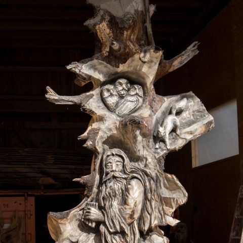 Skulptur Fruehling Loskutow 4