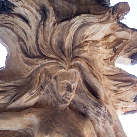 Skulptur Fruehling Loskutow 5