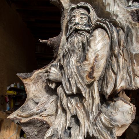 Skulptur Fruehling Loskutow 6