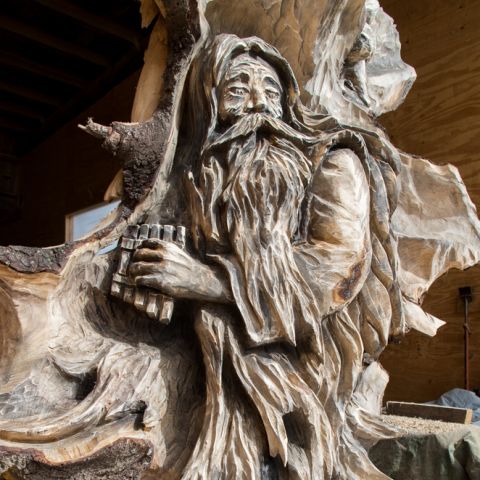 Skulptur Fruehling Loskutow 7